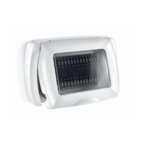 PLACCA LIFE BOX SYSTEM P/ESTERNO IP55 BIANCO 3P- ELETTROCANALI- 1,0 pz