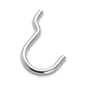 SC GANCIO PER PANNELLI FORATI FIG 3 DA 10 PZ- 5,0 pz