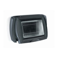 PLACCA LIFE BOX SYSTEM P/ESTERNO IP55 NERO 3P- ELETTROCANALI- 1,0 pz