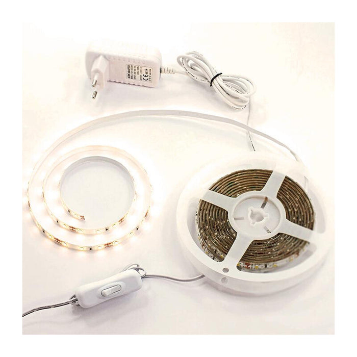 KIT STRIP LED  7,2W 3 M IP54 CALDA- 1,0 pz