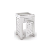 LAVATOIO MOBILETTO ARTU CM.51X60X89 GHIACCIO- 1,0 pz