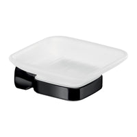 GEDY ST11    STELVIO PORTASAPONE NERO OPACO- 1,0 pz