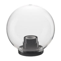 GLOBO TRASPARENTE D 20 CM CON BASE E27- 8,0 pz