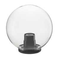 GLOBO TRASPARENTE D 25 CM CON BASE E27- 2,0 pz