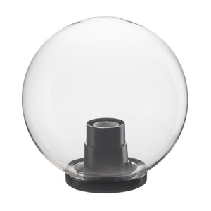 GLOBO TRASPARENTE D 25 CM CON BASE E27- 2,0 pz