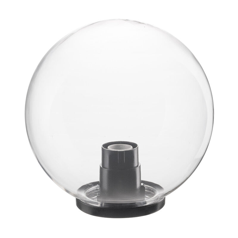 GLOBO TRASPARENTE D 30 CM CON BASE E27- 2,0 pz