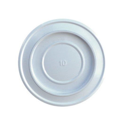 ROSONE PER TUBO DI STUFA D 13 CM BIANCO- 1,0 pz