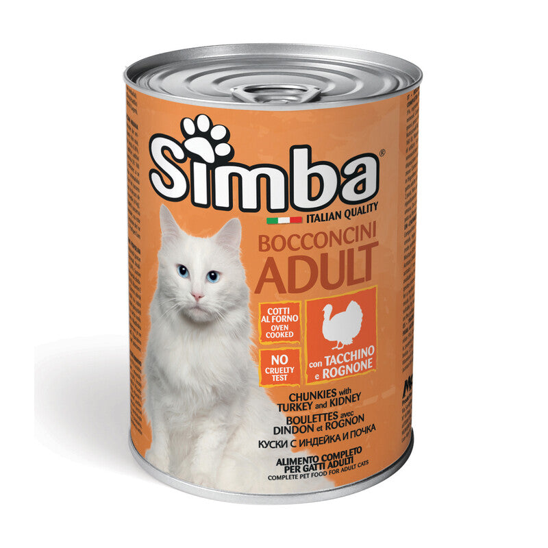 CIBO GATTO MONGE SIMBA 415 G BOCCONCINI TACC ROG- 24,0 pz