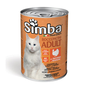 CIBO GATTO MONGE SIMBA 415 G BOCCONCINI TACC ROG- 24,0 pz