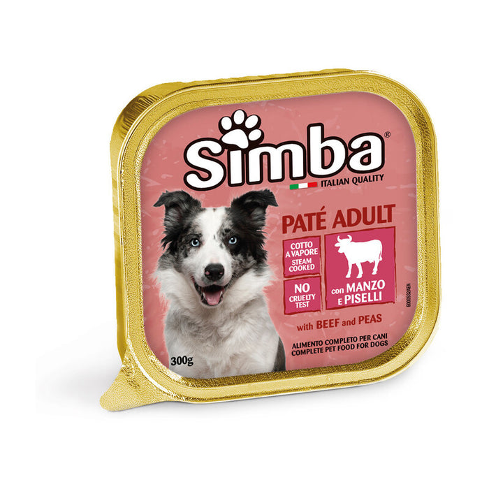 CIBO CANE MONGE SIMBA  150 G PATE VSC VITEL PISELLI- 24,0 pz