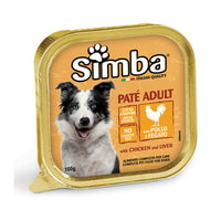 CIBO CANE MONGE SIMBA  300 G PATE VSC POLLO FEGAT- 18,0 pz