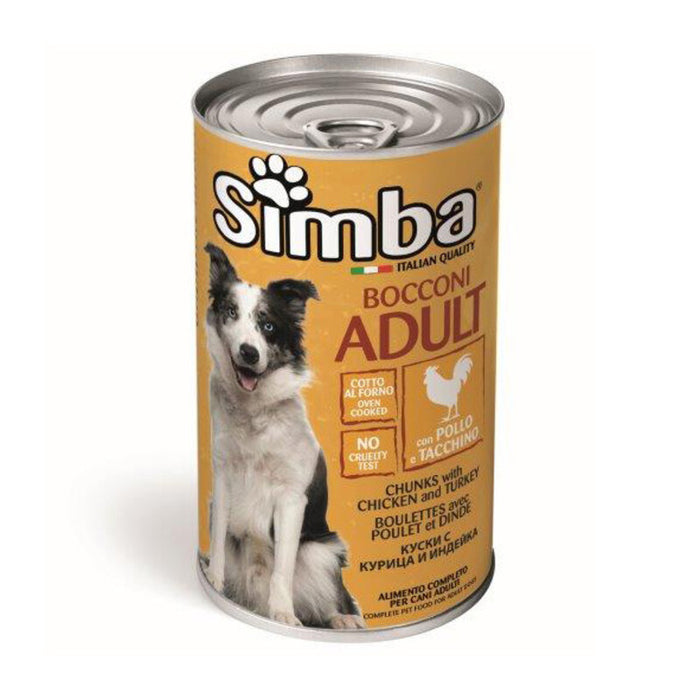 CIBO CANE MONGE SIMBA 1230 G BOCCONC POL TAC- 1,0 pz