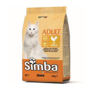 CIBO GATTO MONGE SIMBA 400 G CROCCANTINI POLLO- 1,0 pz