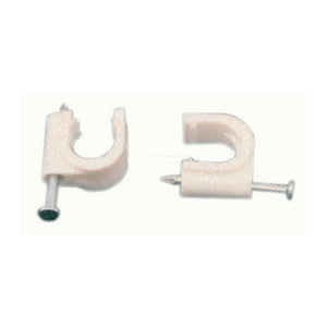 SC FISSACAVI C/CHIODI  8 MM DA 24 PZ*- ELECTRALINE 3PMARK- 10,0 pz