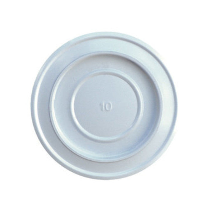 ROSONE PER TUBO DI STUFA D 14 CM BIANCO- 1,0 pz