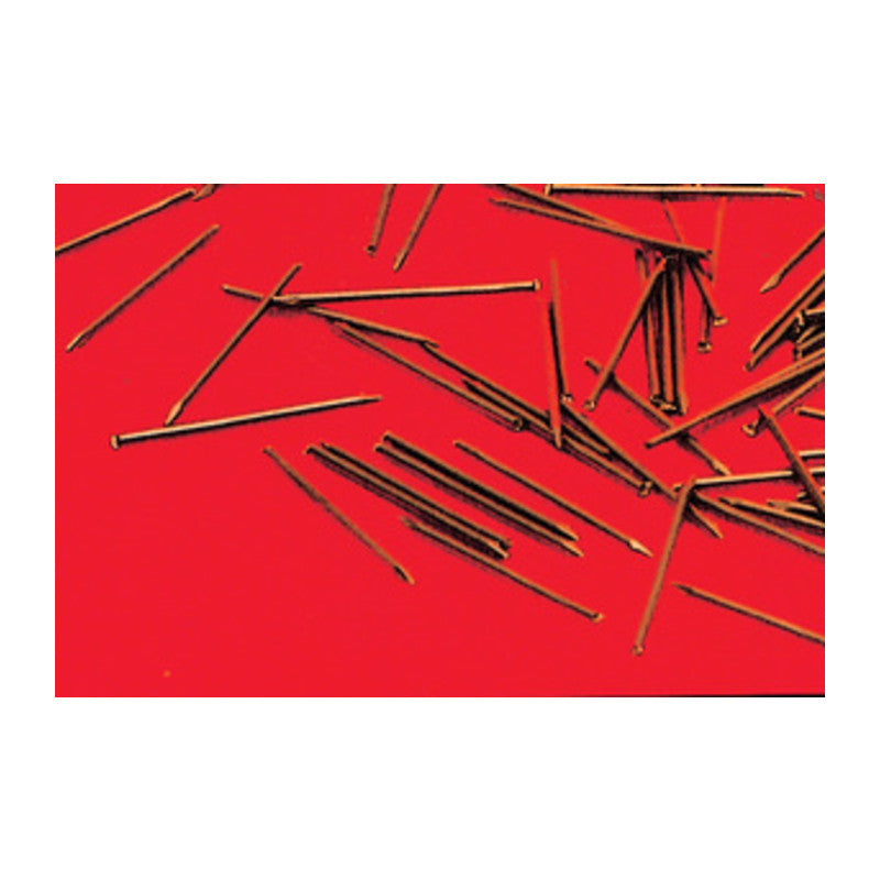 SC GRUPPINI ACCIAIO OTTONATO 1,5X25 MM  80 G*- CBD di BORGHETTI- 5,0 pz