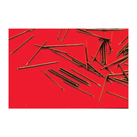 SC GRUPPINI ACCIAIO OTTONATO 1,5X25 MM  80 G*- CBD di BORGHETTI- 5,0 pz