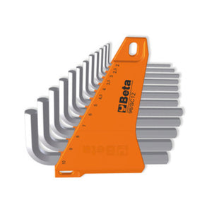 BETA    96 SC12    SERIE CHIAVI ESAGONALI 2,0/10 MM- BETA- 1,0 pz