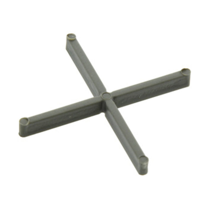 CONF. 250 DISTANZ A CROCE  4 MM IN PLASTICA- 1,0 confezione