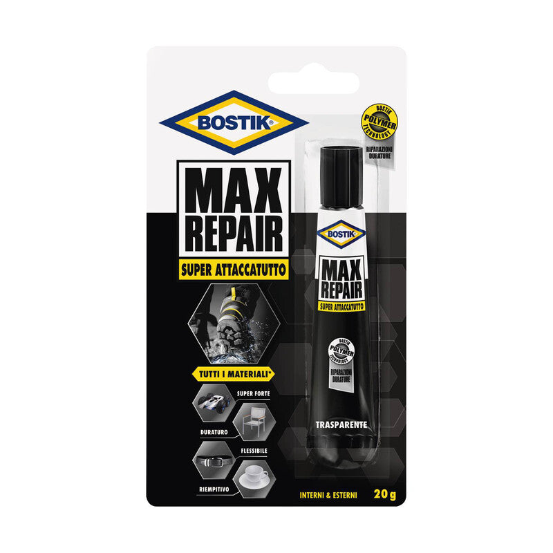 BOSTIK COLLA MAX REPAIR 20 G BLISTER- 6,0 pz
