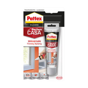 PATTEX SILICONE PERFECT CASA TRASPARENTE 50 ML- HENKEL ITALIA- 12,0 pz