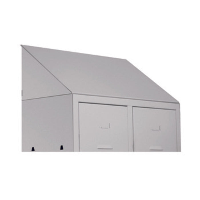 TETTO INCLINATO PER SPOGLIATOIO 2 POSTI 68,5X34 CM- 1,0 pz