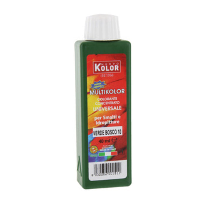 COLORANTE UNIVERSALE 40 ML VERDE BOSCO   10RL- 12,0 pz