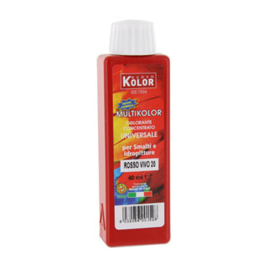 COLORANTE UNIVERSALE 40 ML ROSSO VIVO    20R- 12,0 pz