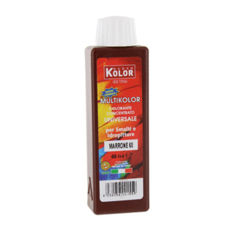 COLORANTE UNIVERSALE 40 ML MARRONE OSSIDO 60RL- 12,0 pz