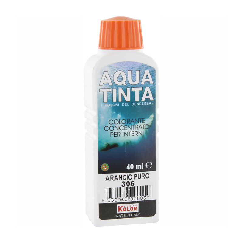 AQUATINTA PER INTERNI 40 ML ARANCIO 306- 10,0 pz