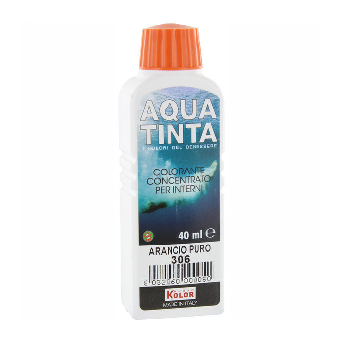 AQUATINTA PER INTERNI 40 ML ARANCIO 306- 10,0 pz