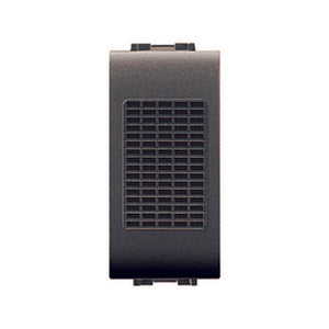 LIFE 4072-10 SUONERIA 220V 50HZ 8VA GRIGIO ANTRAC- ELETTROCANALI- 1,0 pz