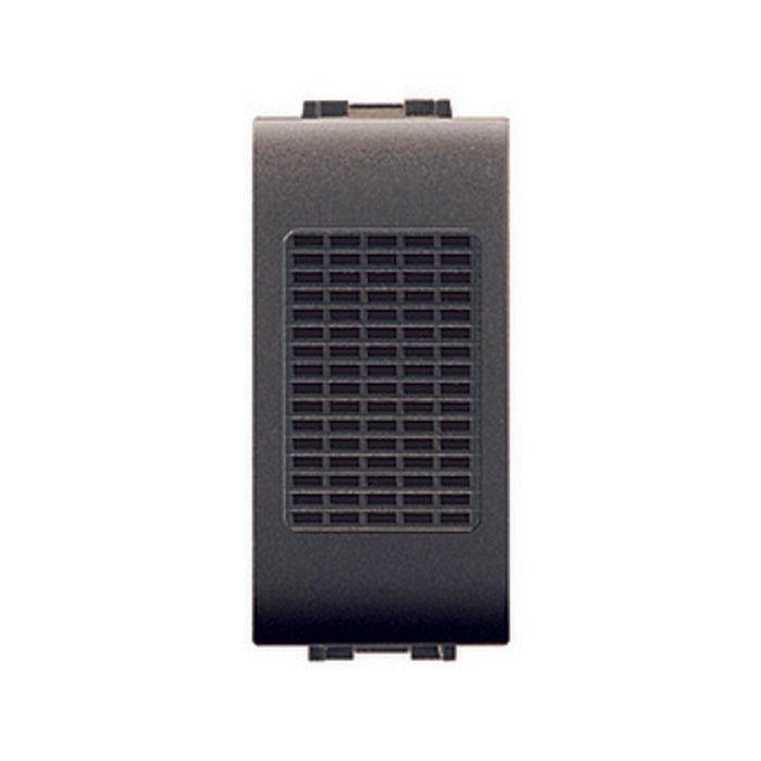 LIFE 4072-10 SUONERIA 220V 50HZ 8VA GRIGIO ANTRAC- ELETTROCANALI- 1,0 pz