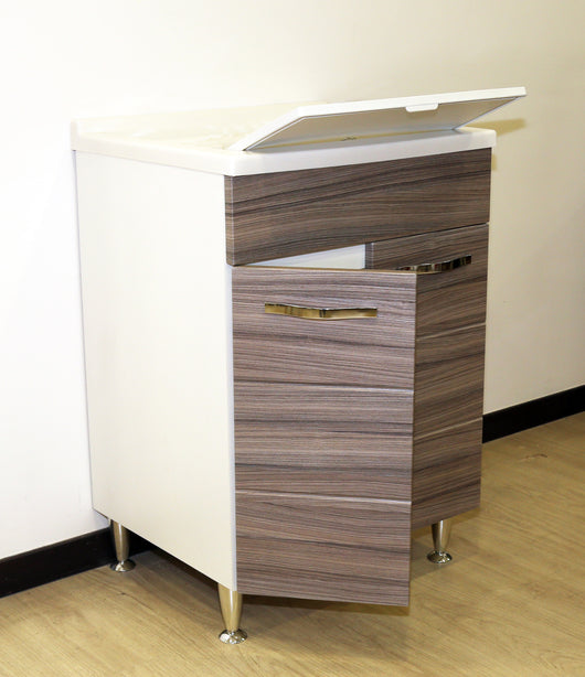 LAVATOIO ANTONELLA 60X50 CM CON SIFONE PALISSANDRO- 1,0 pz