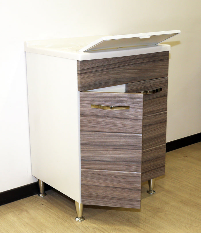 LAVATOIO ANTONELLA 60X50 CM CON SIFONE PALISSANDRO- 1,0 pz