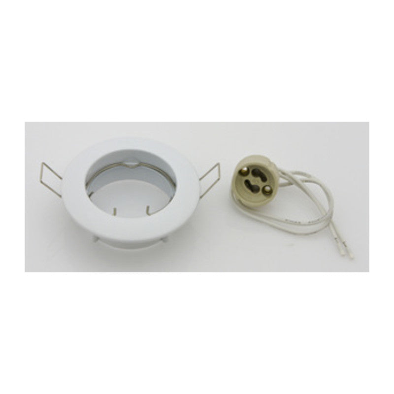 FARETTO INCASSO ORIENTAB P/LED GU10 BIANCO- 10,0 pz