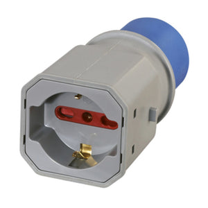 ADATTATORE INDUSTRIALE 16A 220V BIP SCHU IP44 FIG. 8- ELECTRALINE 3PMARK- 1,0 pz