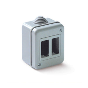CASSETTA TONDO DA PARETE P/INTERNO 2P IP40- 1,0 pz