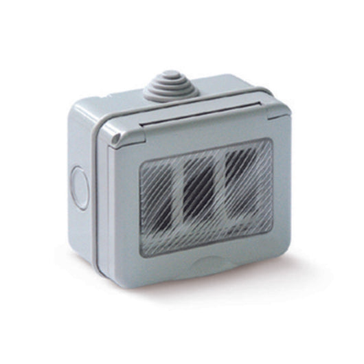 CASSETTA TONDO DA PARETE P/ESTERNO 3P IP55- 1,0 pz