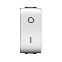 LIFE 4009 WH INTERRUTTORE BIPOLARE BIANCO- ELETTROCANALI- 12,0 pz