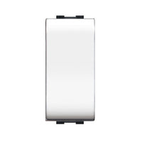 LIFE 4021 WH PULSANTE UNIPOLARE GENERICO BIANCO- ELETTROCANALI- 12,0 pz