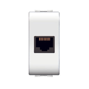 LIFE 4084 WH PRESA TELEFONICA RJ11 PLUG 6/4A BIANCO- ELETTROCANALI- 12,0 pz