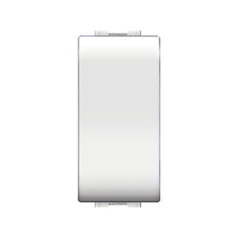 LIFE 4090 WH COPRITASTO SINGOLO BIANCO- ELETTROCANALI- 50,0 pz