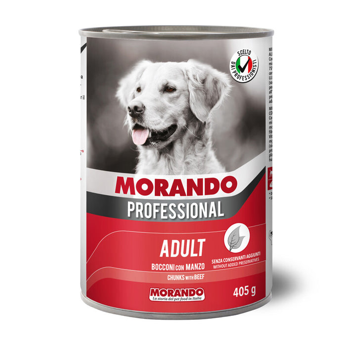 CIBO CANE MORANDO LATT  405 G BOCCONI MANZO- 24,0 pz