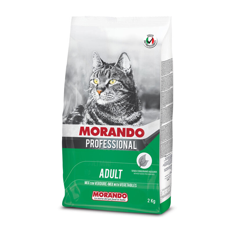 CIBO GATTO MORANDO 2 KG MIX VERDURE- 1,0 pz
