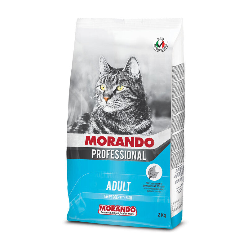 CIBO GATTO MORANDO 2 KG PESCE- 1,0 pz