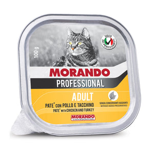 CIBO GATTO MORANDO VSC 100 G PATE POLLO TACCHIN- 32,0 pz