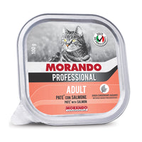 CIBO GATTO MORANDO VSC 100 G PATE SALMONE- 32,0 pz