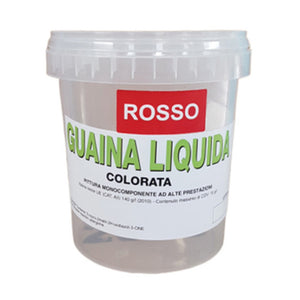 GUAINA LIQUIDA RESINOSA ROSSO  1 KG- 9,0 pz