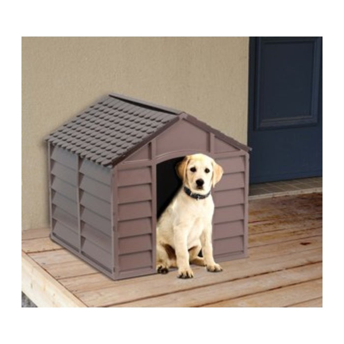 CUCCIA PER CANI PP 72X72X68 CM BEIGE MARRONE- STARPLAST- 1,0 pz